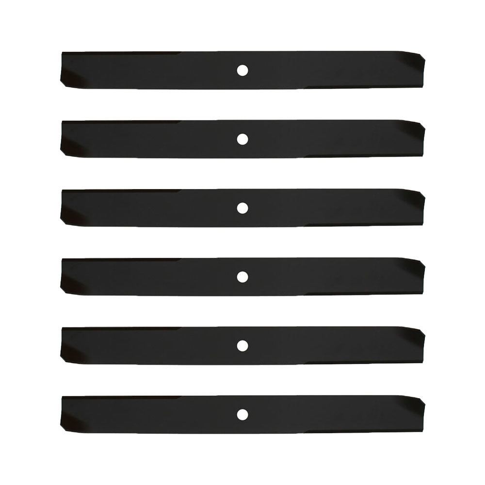 6 Pk. Medium-Lift Blades Fits Toro Wheel Horse 42" Lawn Mowers 110-6568-03