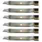Qty 6: Mulching Blade Fits Husqvarna Replaces 157033