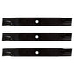 Qty 3: High Lift Mower Blade Fits John Deere Replaces AM102402