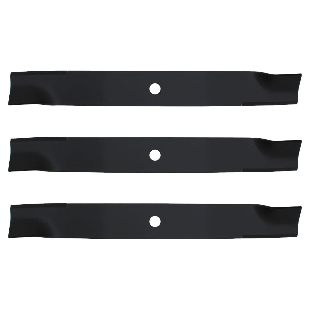 Three (3) High Lift Mower Blades Fits John Deere Mowers with 72" Decks AM102402