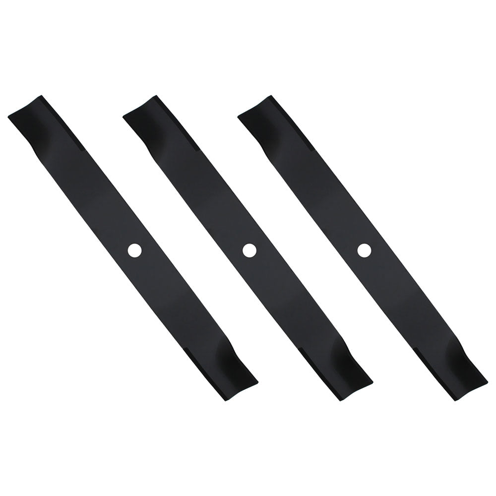 Three 72" mower blades Fits John Deere Z930A, Z950A, Z960A, Z970A ------TCU15882