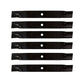 Qty 6: High Lift Mower Blade Fits John Deere Replaces AM102402