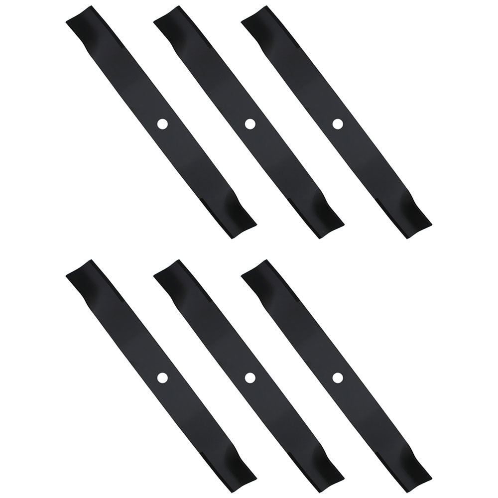 (6) High Lift Mower Blades Fits John Deere Mowers with 72" Deck AM102402 M119975