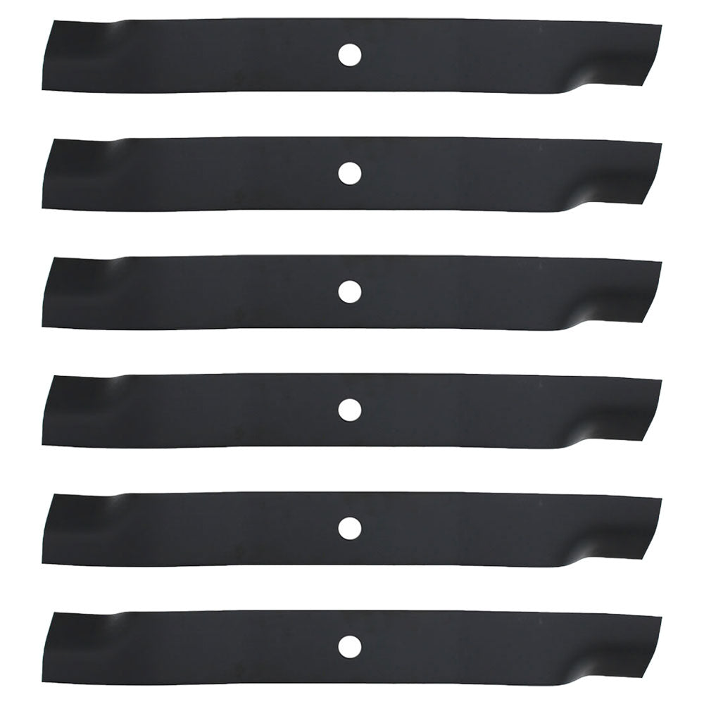 (6) High Lift Mower Blades Fits John Deere Mowers with 72" Deck AM102402 M119975