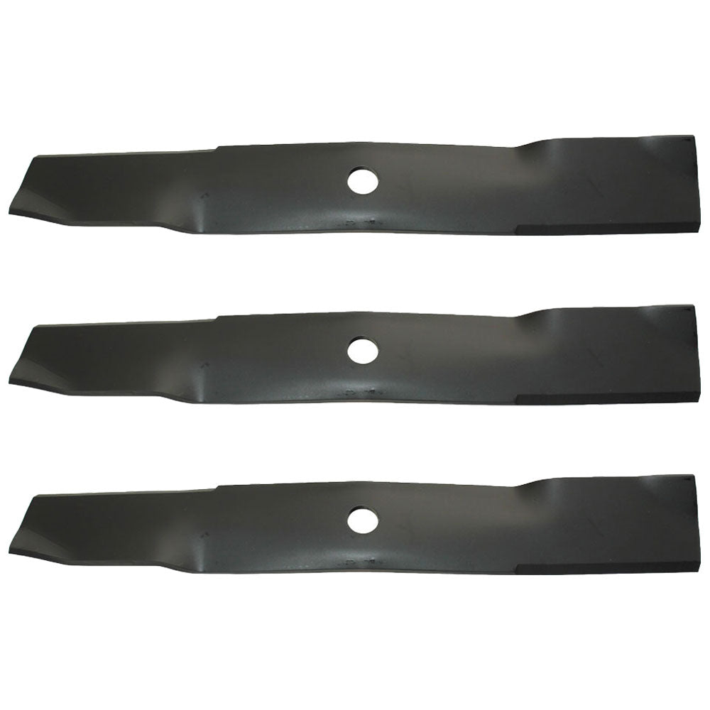 3 Mower blades Fits John Deere 54c 54" M143520 LX280 LX288 X340 X465 X500 X520