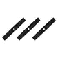 3 Blades Fits John Deere 48" Cut LX279 LX280 LX288 LX289 SST18 X300 X320