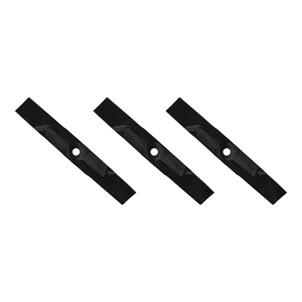 Set of 3 Blades Fits John Deere M145476 M127500- Z425 Z435 Z445 48" Cuts 10291