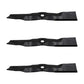 3PK Oregon Blades Fits John Deere 48" LX279 LX280 LX288 LX289 SST18 X300 X320