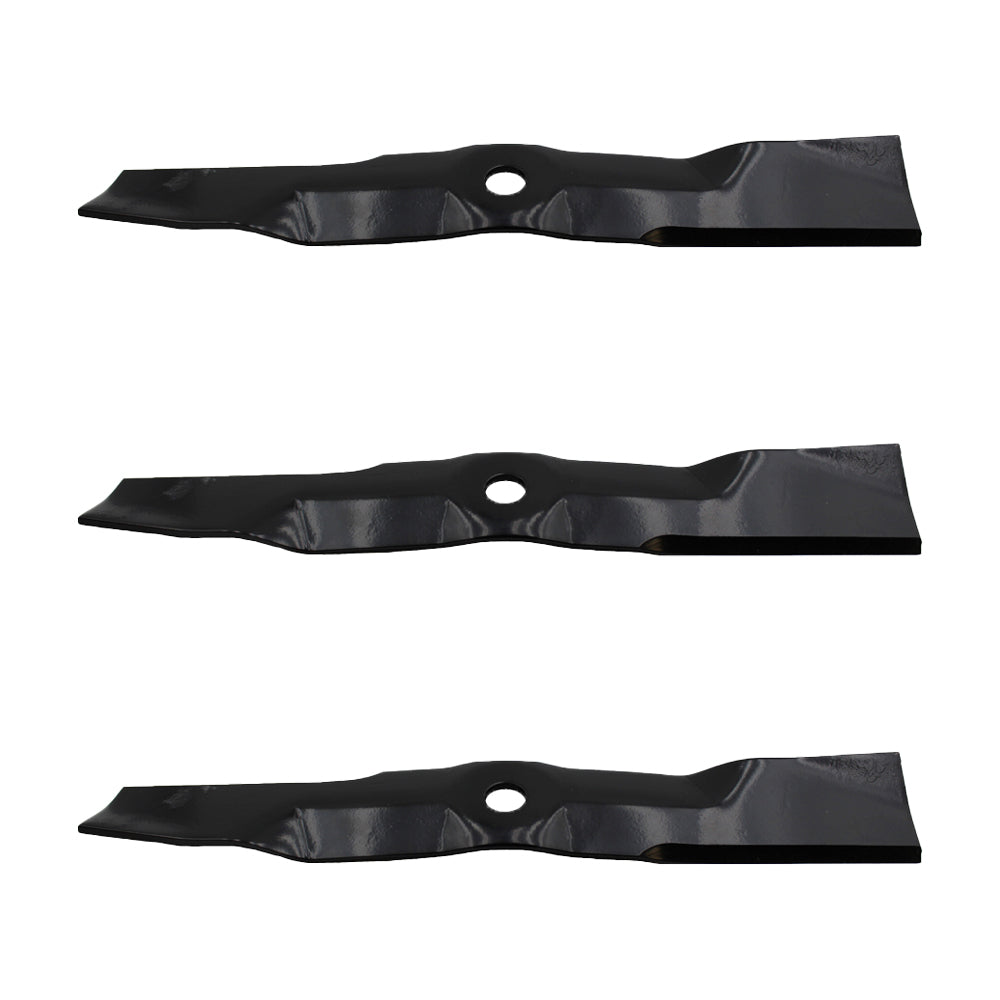 3PK Oregon Blades Fits John Deere 48" LX279 LX280 LX288 LX289 SST18 X300 X320