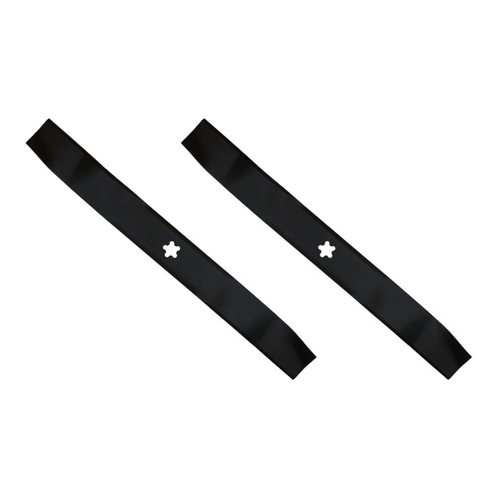 Qty 2: Mulching Lawn Mower Blade Fits Poulan Replaces 531307223