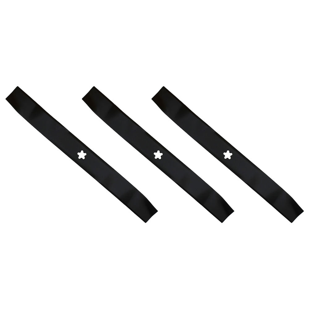 Qty 3: Mulching Lawn Mower Blade Fits MTD Replaces 742-025040-637