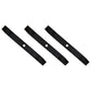 Qty 3: Mulching Lawn Mower Blade Fits Poulan Replaces 531307223