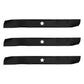 Qty 3: Mulching Lawn Mower Blade Fits John Deere Replaces LAB50-0104_x3