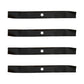 Qty 4: Mulching Lawn Mower Blade Fits Husqvarna Replaces 532134149