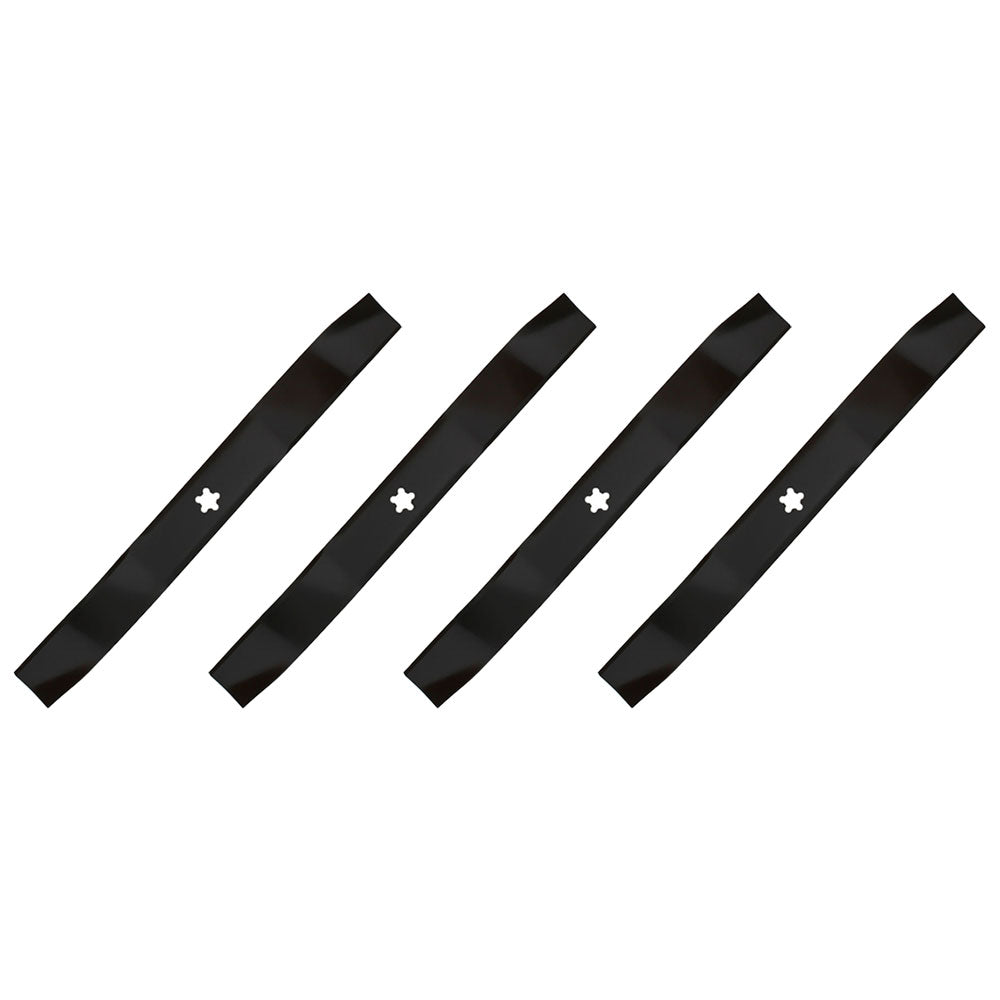 Qty 4: Mulching Lawn Mower Blade Fits Poulan Replaces 531307223