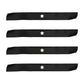 Qty 4: Mulching Lawn Mower Blade Fits John Deere Replaces LAB50-0104_x4