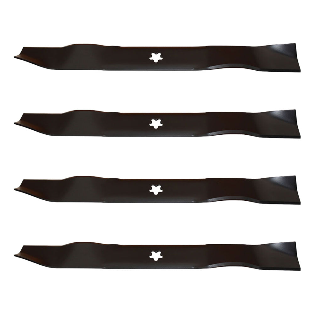 Qty 4: Mulching Lawn Mower Blade Fits Husqvarna Replaces 532134149