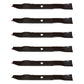 Qty 6: Mulching Lawn Mower Blade Fits Husqvarna Replaces 532134149