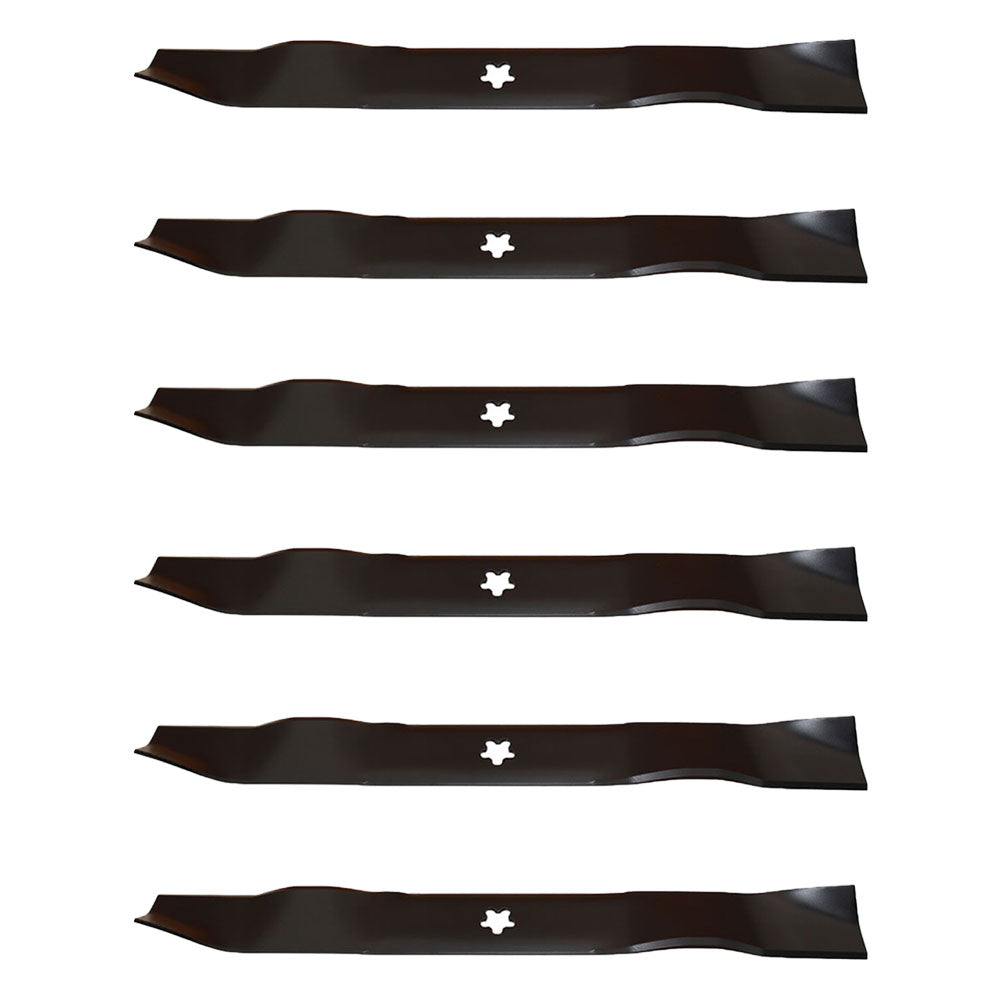Qty 6: Mulching Lawn Mower Blade Fits Husqvarna Replaces 532134149