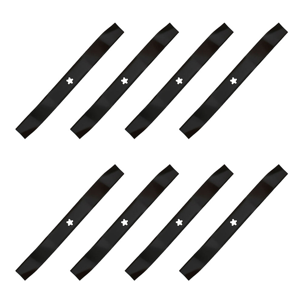 Qty 8:  Mulching Lawn Mower Blade Fits Husqvarna Replaces 532134149