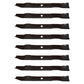 Qty 8:  Mulching Lawn Mower Blade Fits John Deere Replaces LAB50-0104_x8