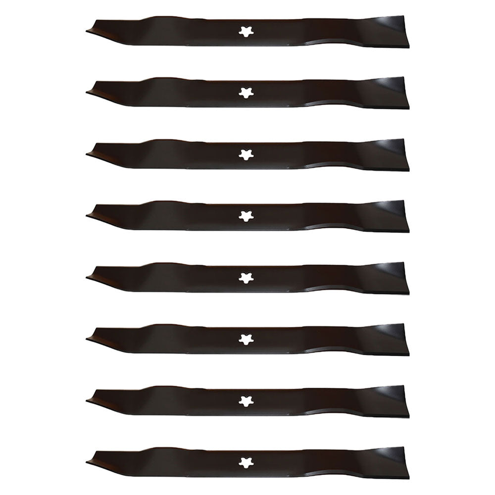 Qty 8:  Mulching Lawn Mower Blade Fits Husqvarna Replaces 532134149