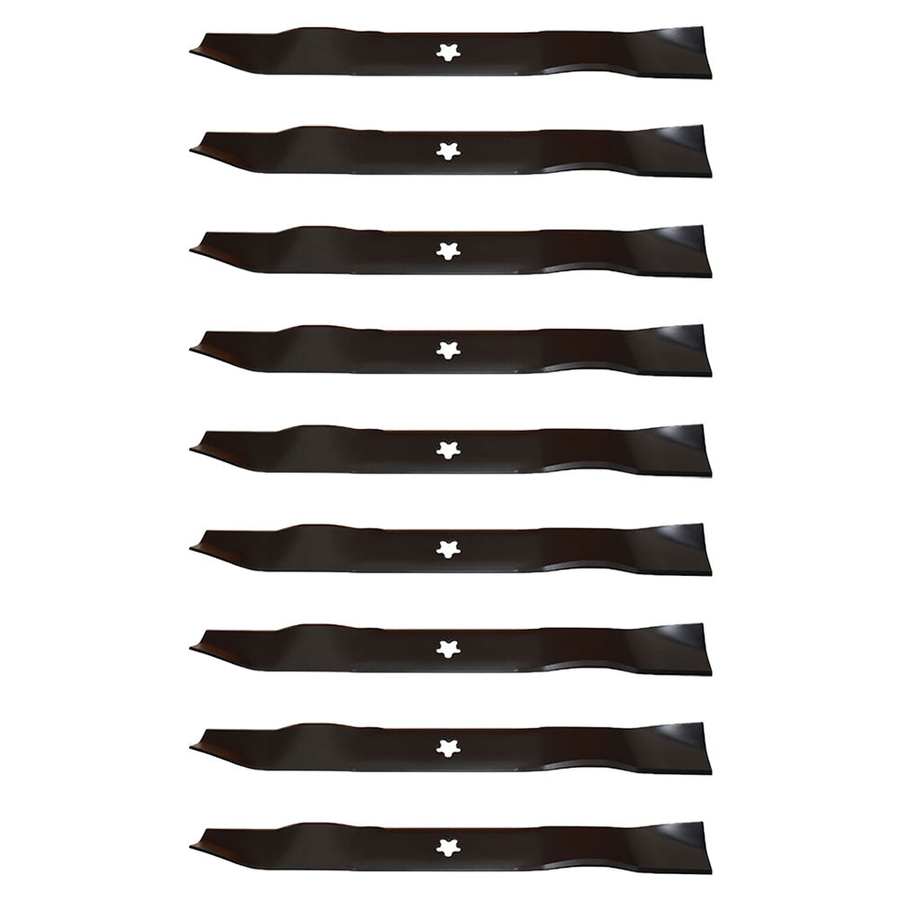 Qty 9: Mulching Lawn Mower Blade Fits MTD Replaces 742-025040-637