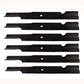 (6 pack) Mower Deck Blades for Snapper Pro Mower 61'' S125XT S175X S200XT