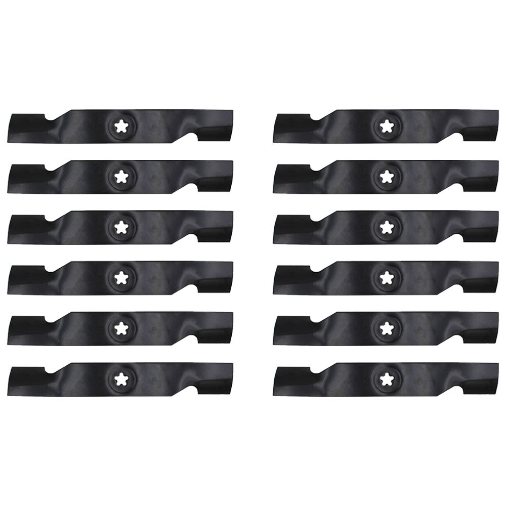 Qty 12: Mower Blades
 Fits Sears Replaces 173920