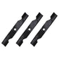 High Lift Deck Blades 3 48in Lawn Mower Part Fits Craftsman Fits Poulan 180054
