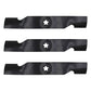 3PK Oregon Lawn Mower Blades for 48 Fits Husqvarna YTH2148 YTH2248 YTH2348 YTH24