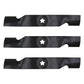 48" High Lift Blades replaces 173920 180054 539107519 R9907 Set of 3