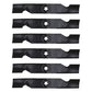 340-222 (6) Blades Fits AYP Fits Craftsman Fits Husqvarna 48" Lawn Mower Deck
