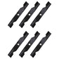 Qty 6: Mower Blade
 Fits Poulan Replaces 532180054