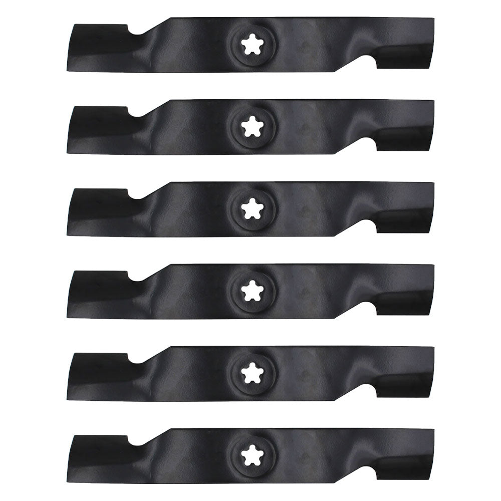 Qty 6: Mower Blade
 Fits Poulan Replaces 532180054
