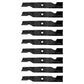 Qty 9: Mower Blades Fits Poulan Replaces 532180054