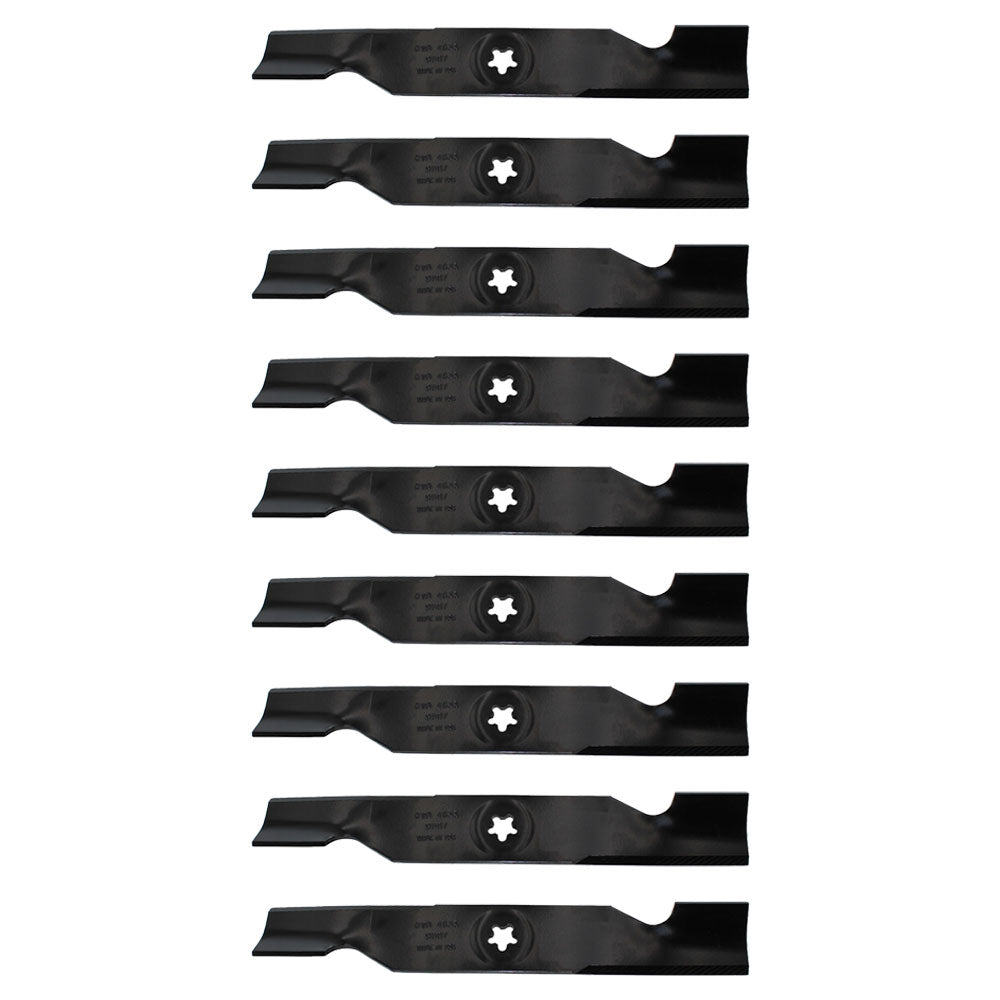 Qty 9: Mower Blades Fits Poulan Replaces 532180054