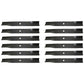 (12) Lawn Mower Blades Fits Toro Zero Turn Mowers 50" Deck SS5000 SS5060