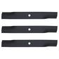 3) Lawn Mower Blades Fits Toro Zero Turn Mowers 50" Deck SS5000 SS5060