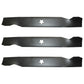 Set of 3 Mower Blades Fits Craftsman Fits Poulan 137380 532137380 121798X 50"