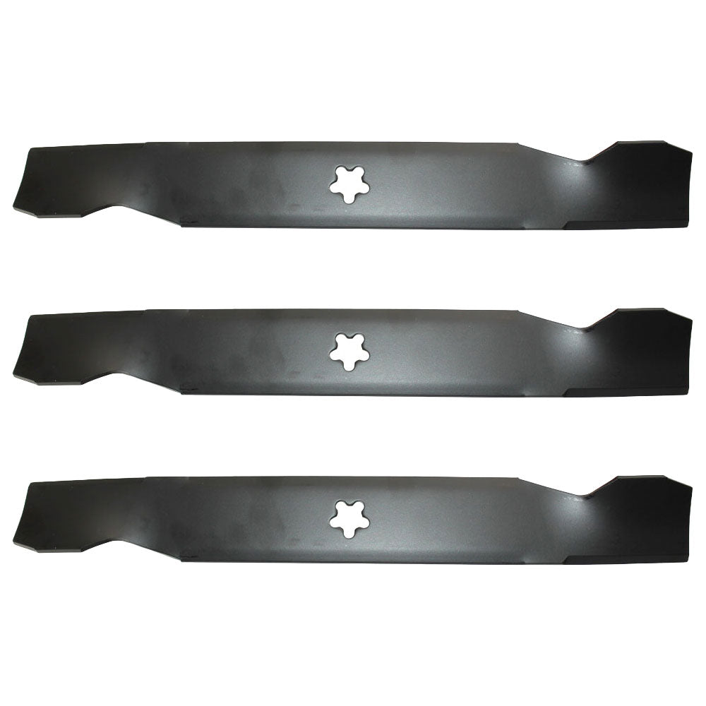 Set of 3 Mower Blades Fits Craftsman Fits Poulan 137380 532137380 121798X 50"