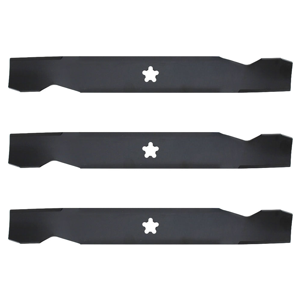 Qty 3: Lawn Mower Blades
 Fits Poulan Replaces 137380