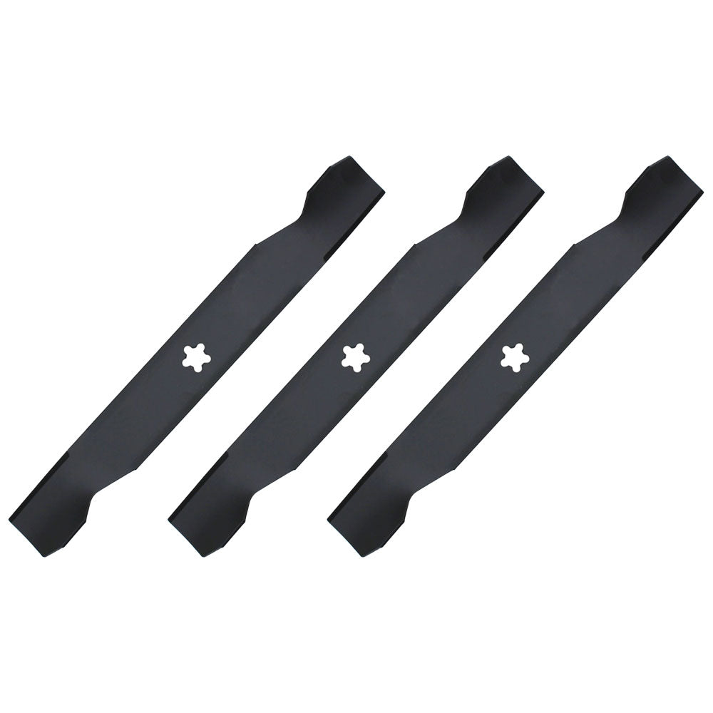 Set of 3 Mower Blades Fits Craftsman Fits Poulan 137380 532137380 121798X 50"