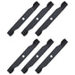 Qty 6: Lawn Mower Blade
 Fits Poulan Replaces 137380