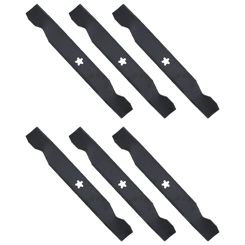 Qty 6: Lawn Mower Blade
 Fits Poulan Replaces 137380