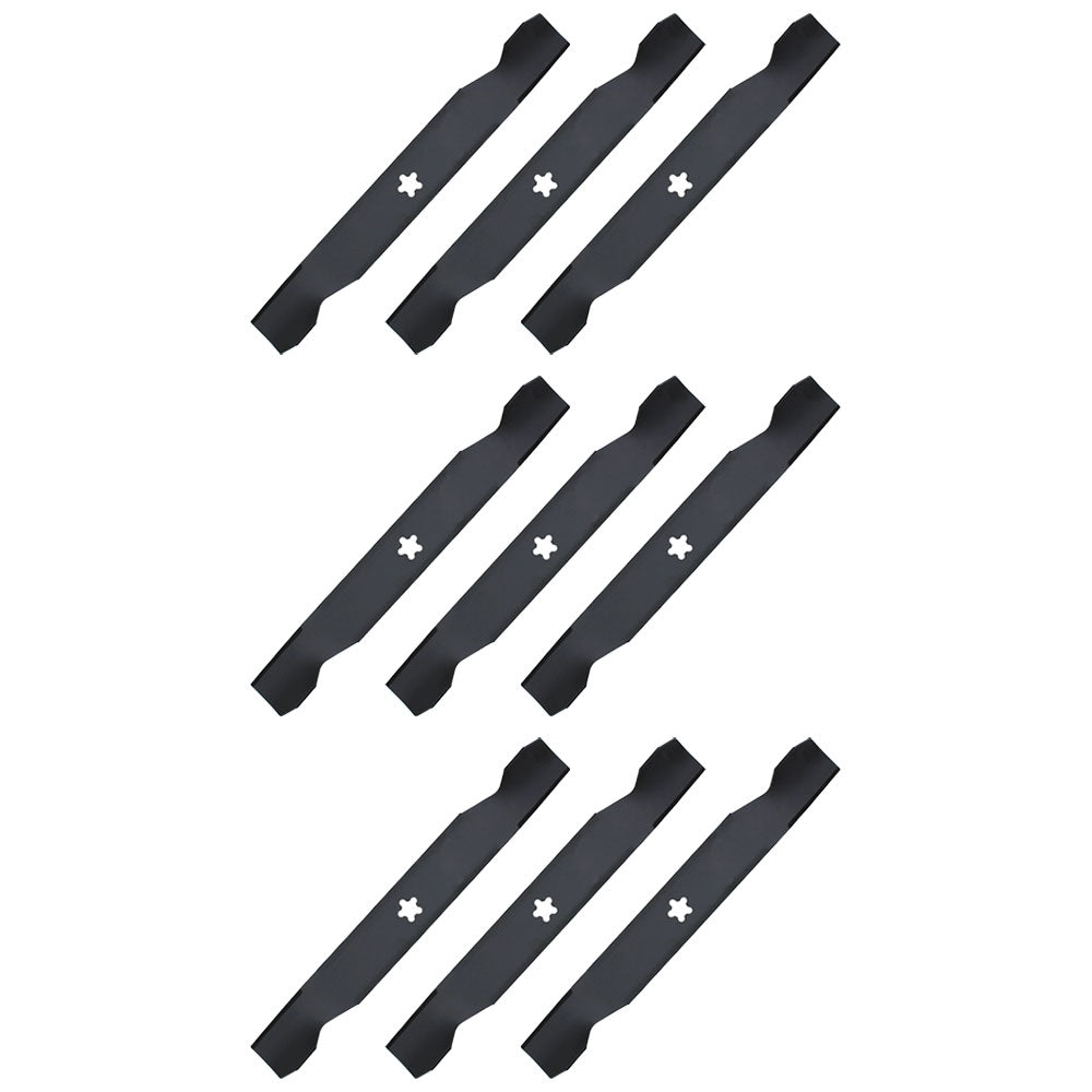 Qty 9: Lawn Mower Blade Fits Poulan Replaces 137380