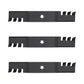 3 Pack of Replacement Toothed Mulching Blades Fits Husqvarna 532 18 72-55