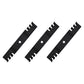3 Pack of Replacement Toothed Mulching Blades Fits Husqvarna 532 18 72-55