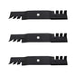 3PK 12121 Rotary Blades Compatible With AYP 187254, 187255, 187256, 532187255