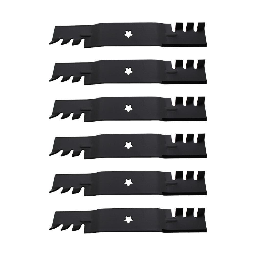 594892901 (6) Toothed Blades Fits Husqvarna LGTH2454 LGT2554 LGT2654